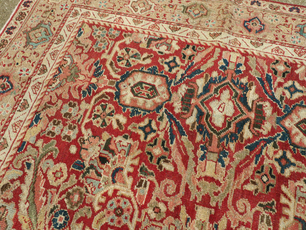 Vintage Persian Mahal Carpet, No.8464 - Gsblank