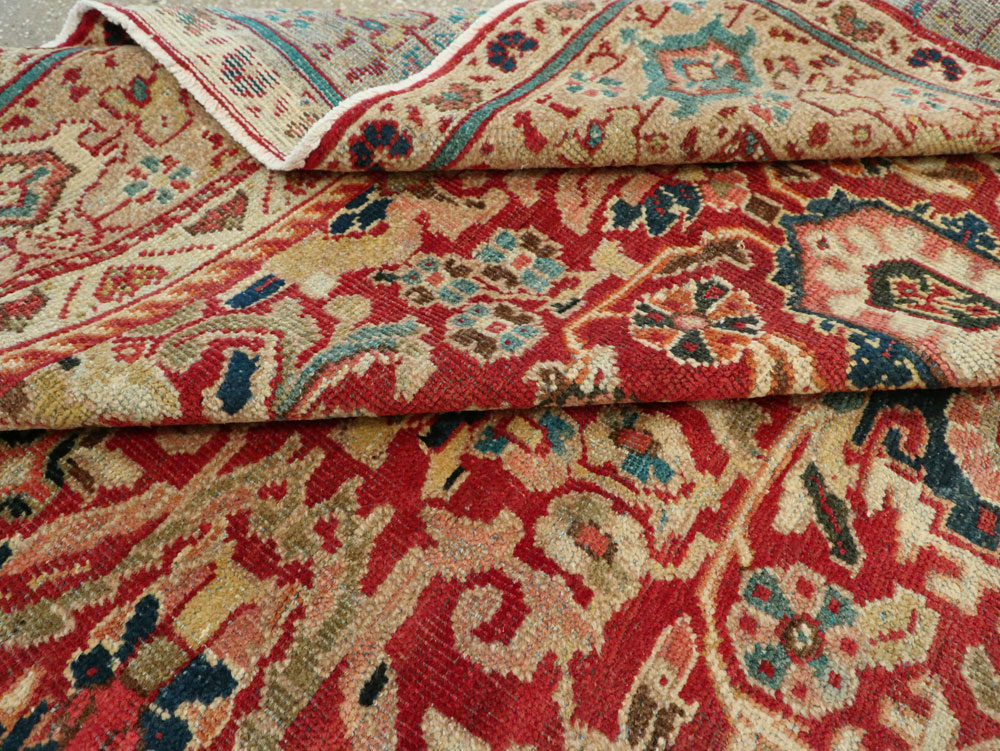 Vintage Persian Mahal Carpet, No.8464 - Gsblank