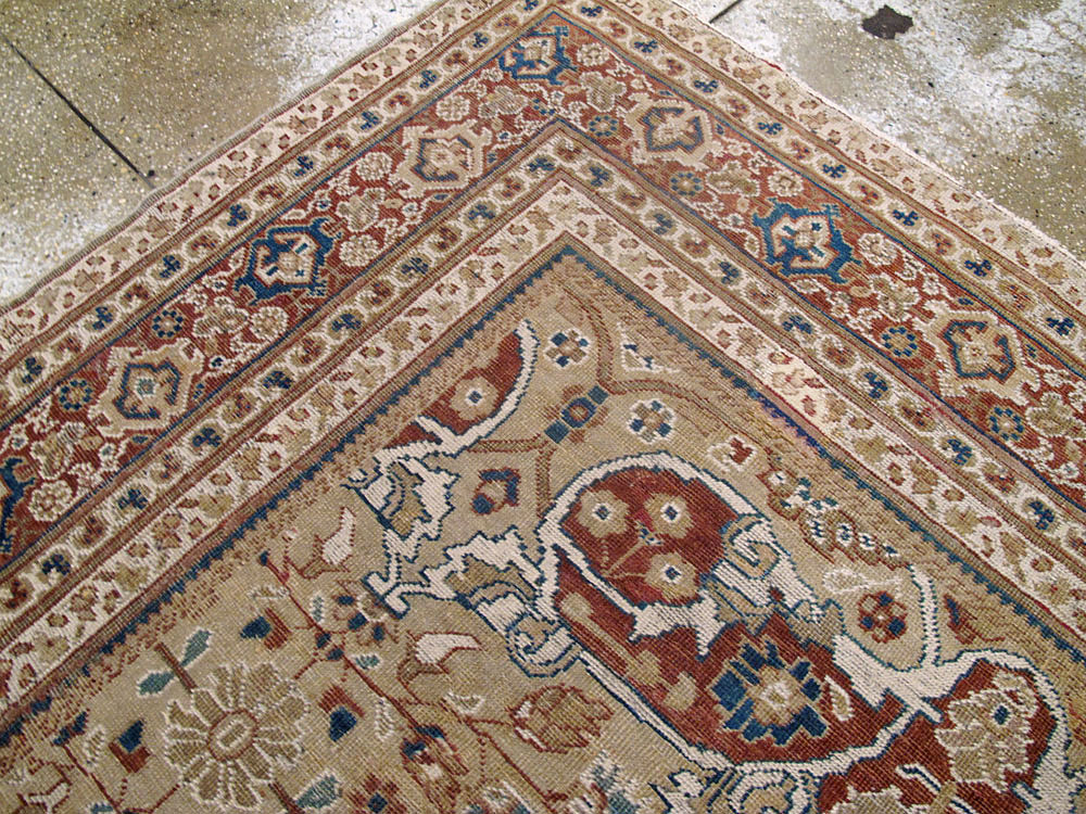 Antique Persian Mahal Carpet, No.8470 - Gsblank