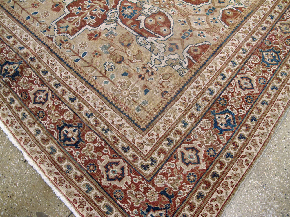 Antique Persian Mahal Carpet, No.8470 - Gsblank