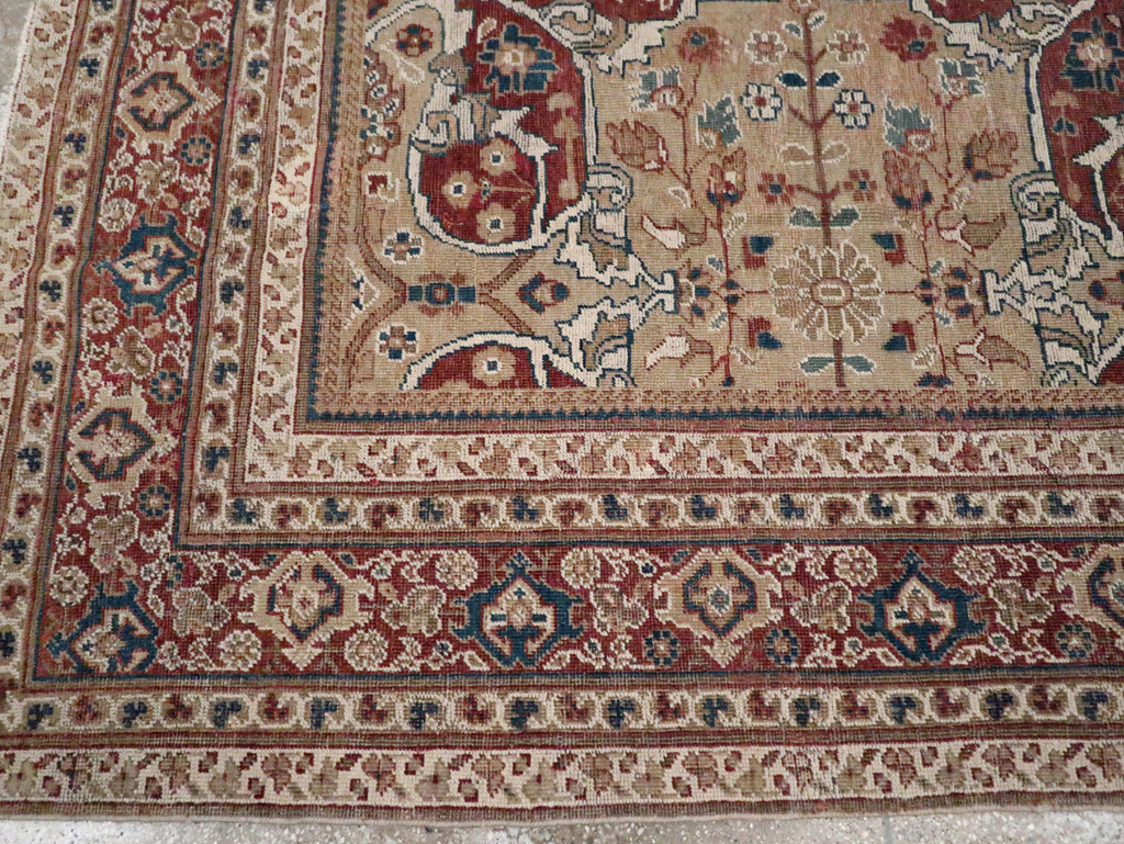 Antique Persian Mahal Carpet, No.8470 - Gsblank