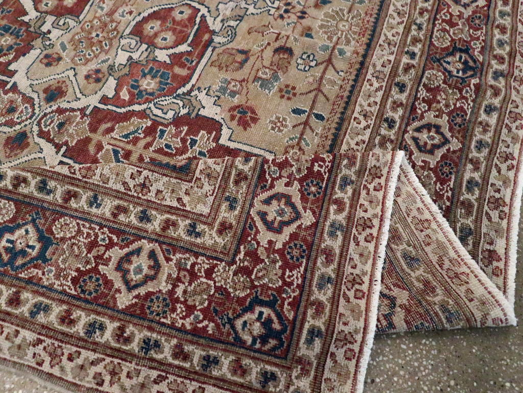 Antique Persian Mahal Carpet, No.8470 - Gsblank