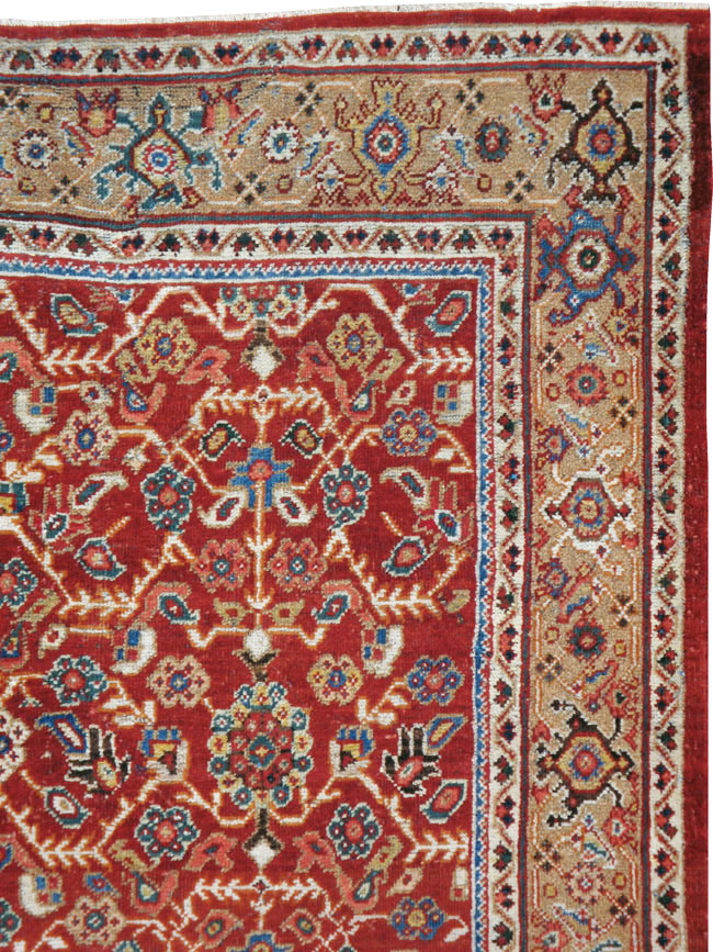 Antique Persian Mahal Carpet, No.8472 - Gsblank