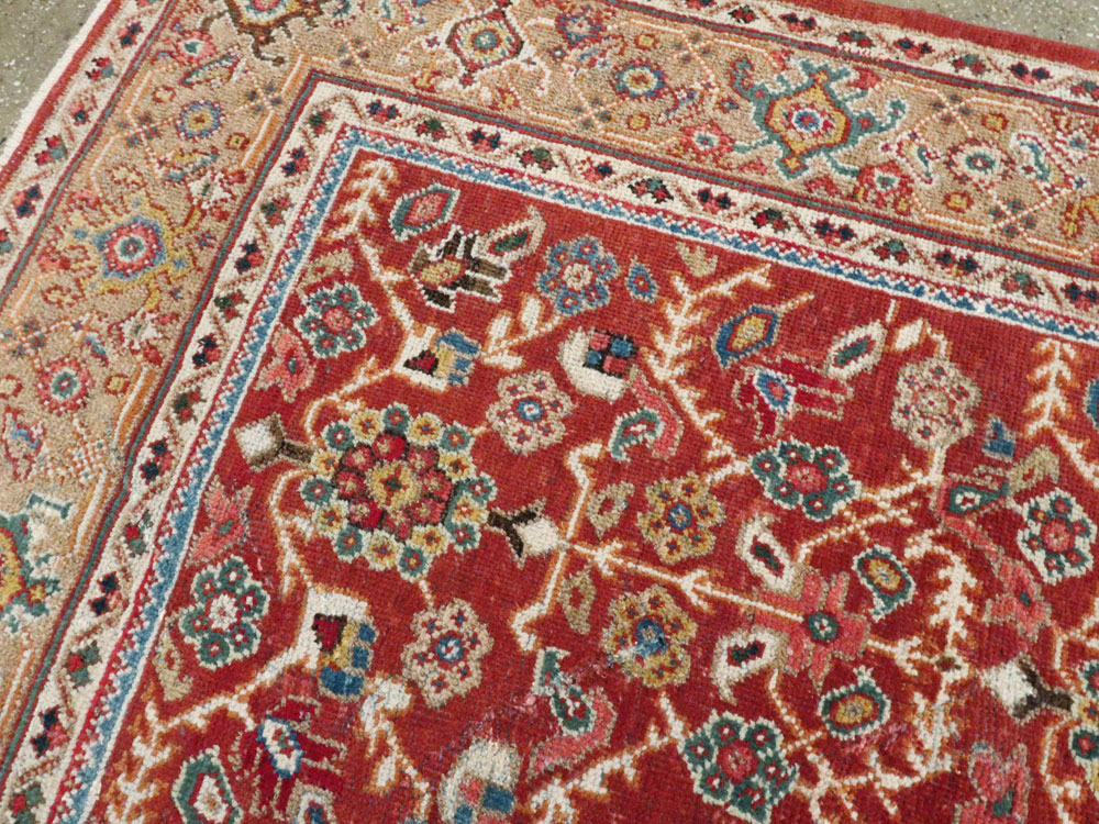 Antique Persian Mahal Carpet, No.8472 - Gsblank