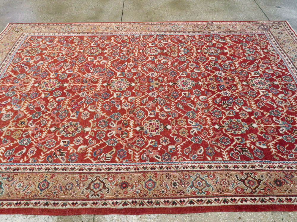 Antique Persian Mahal Carpet, No.8472 - Gsblank