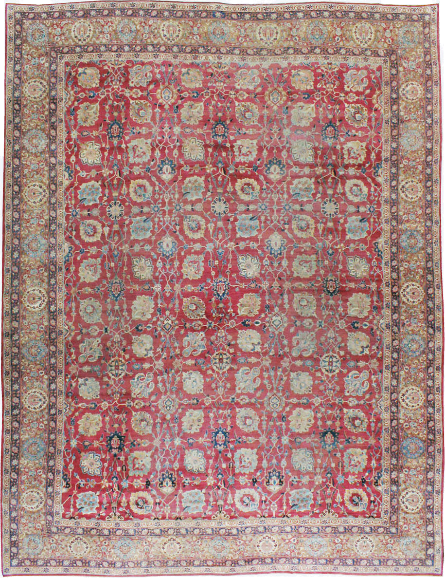 Antique Persian Kerman Carpet, No.8480 - Gsblank