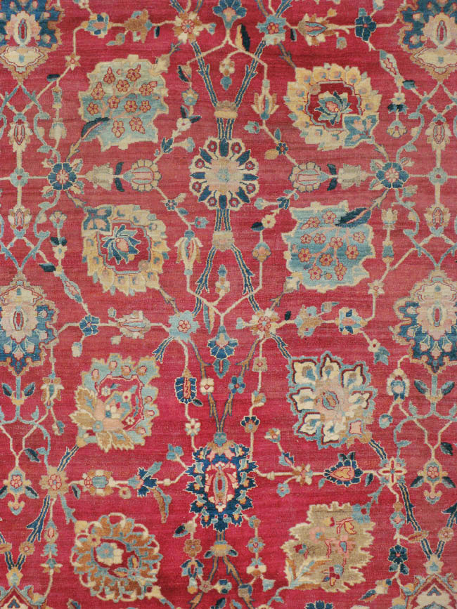 Antique Persian Kerman Carpet, No.8480 - Gsblank