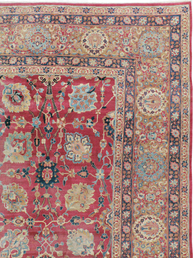 Antique Persian Kerman Carpet, No.8480 - Gsblank