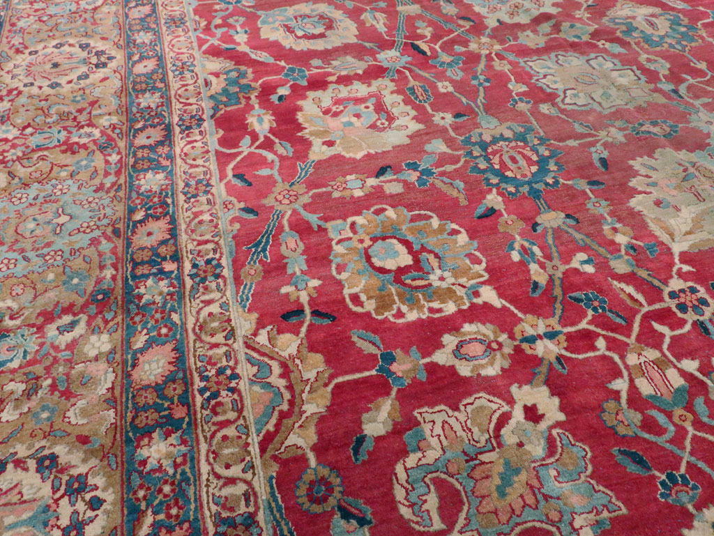 Antique Persian Kerman Carpet, No.8480 - Gsblank