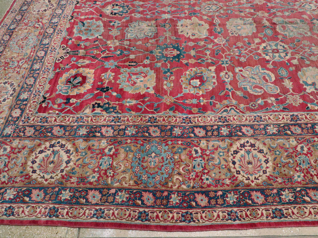 Antique Persian Kerman Carpet, No.8480 - Gsblank