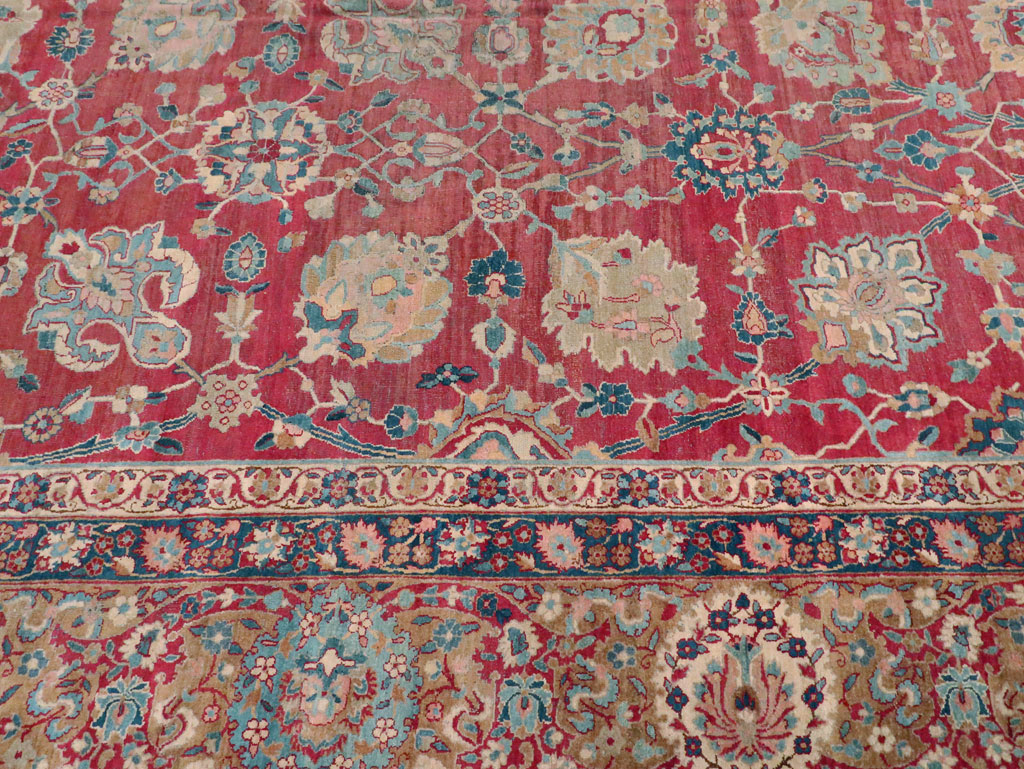 Antique Persian Kerman Carpet, No.8480 - Gsblank