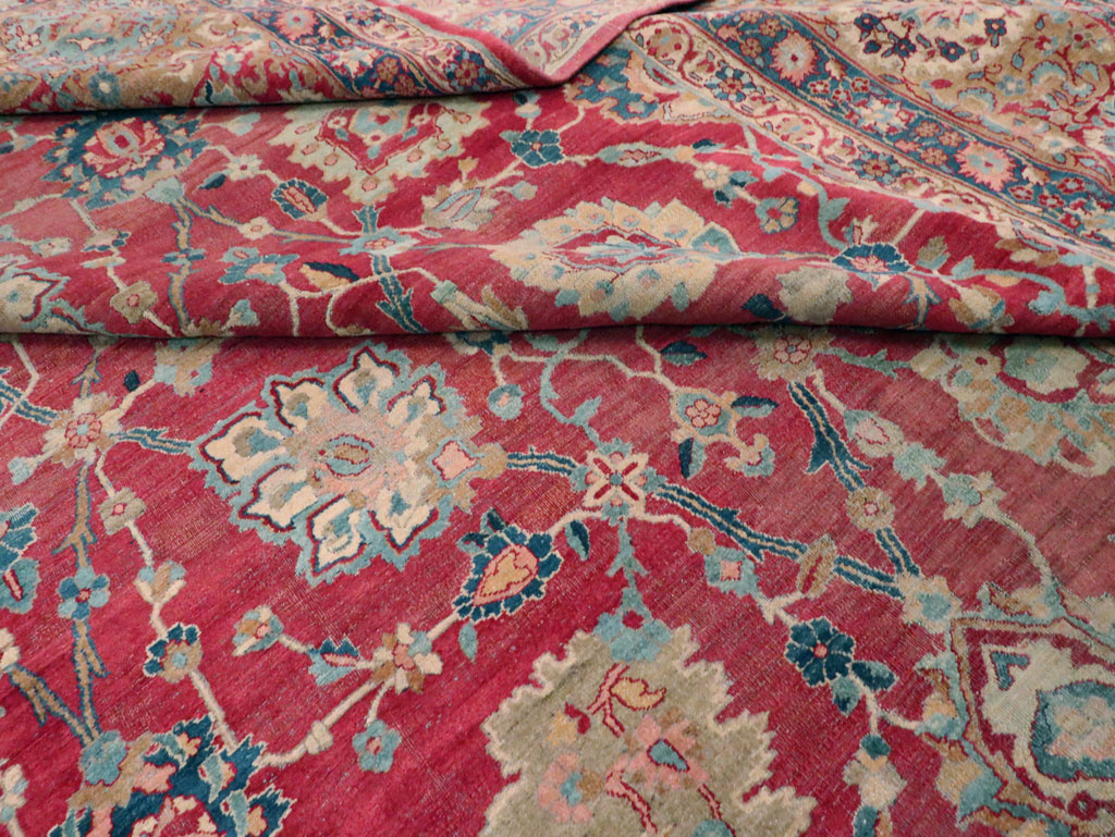 Antique Persian Kerman Carpet, No.8480 - Gsblank