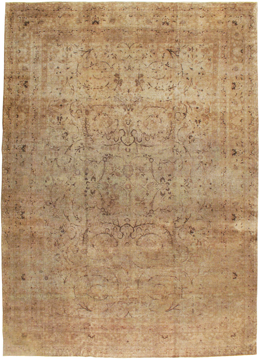 Antique Persian Mashad Carpet, No.8505 - Gsblank