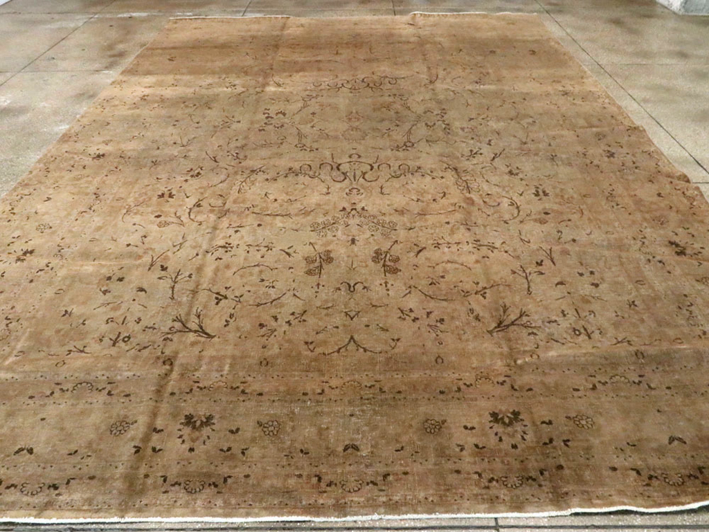 Antique Persian Mashad Carpet, No.8505 - Gsblank