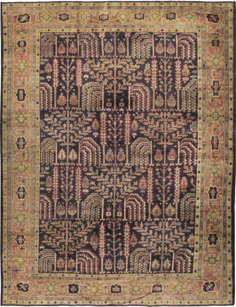 Antique Turkish Oushak Carpet, No.8507 - Gsblank