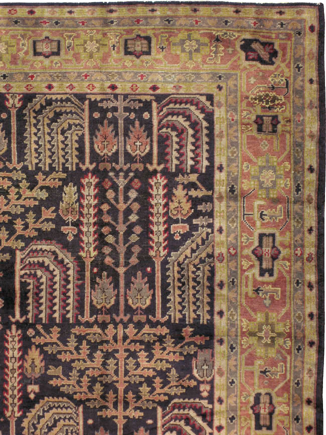 Antique Turkish Oushak Carpet, No.8507 - Gsblank