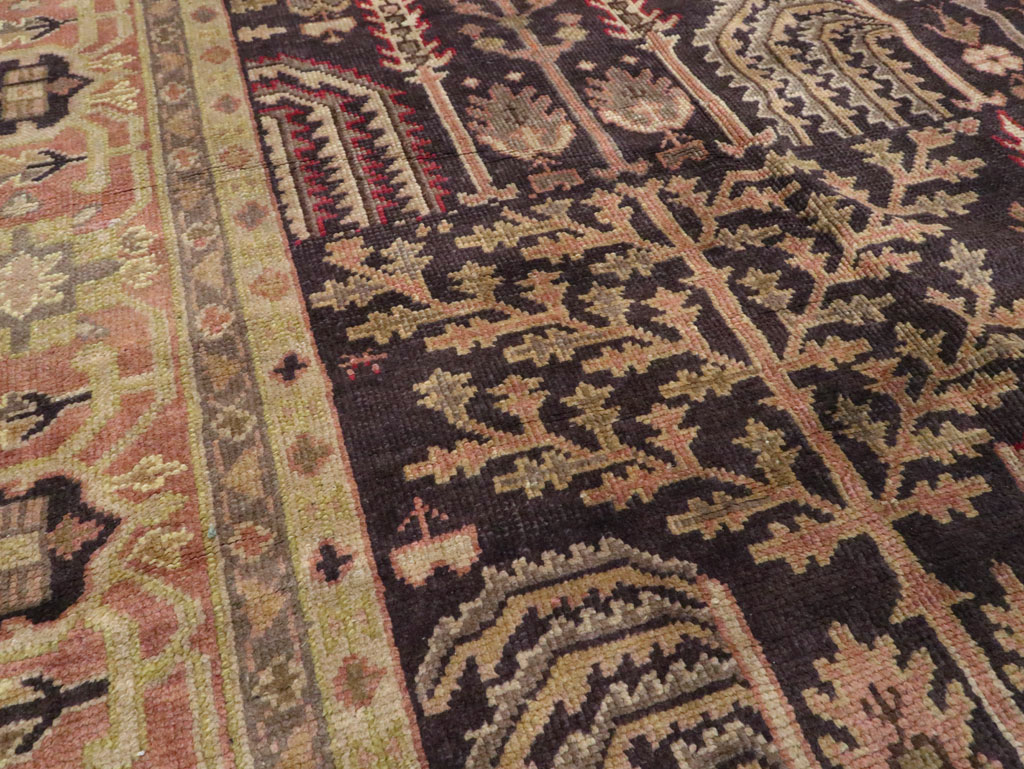 Antique Turkish Oushak Carpet, No.8507 - Gsblank