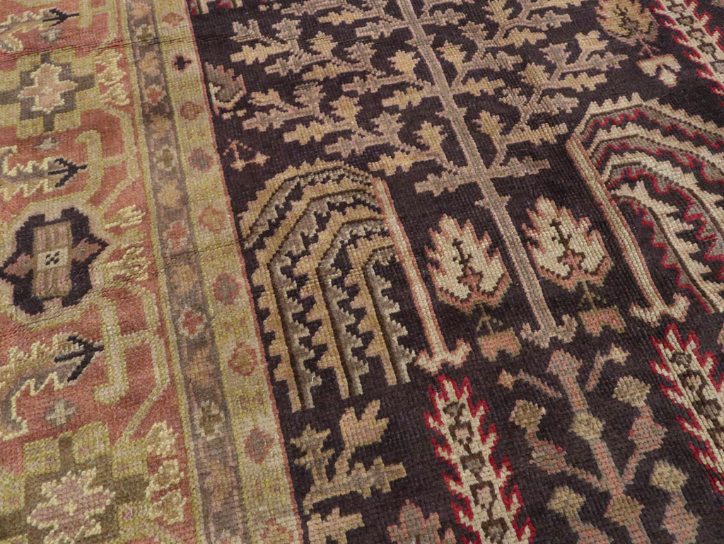 Antique Turkish Oushak Carpet, No.8507 - Gsblank