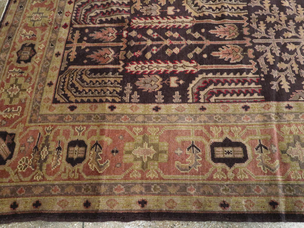Antique Turkish Oushak Carpet, No.8507 - Gsblank