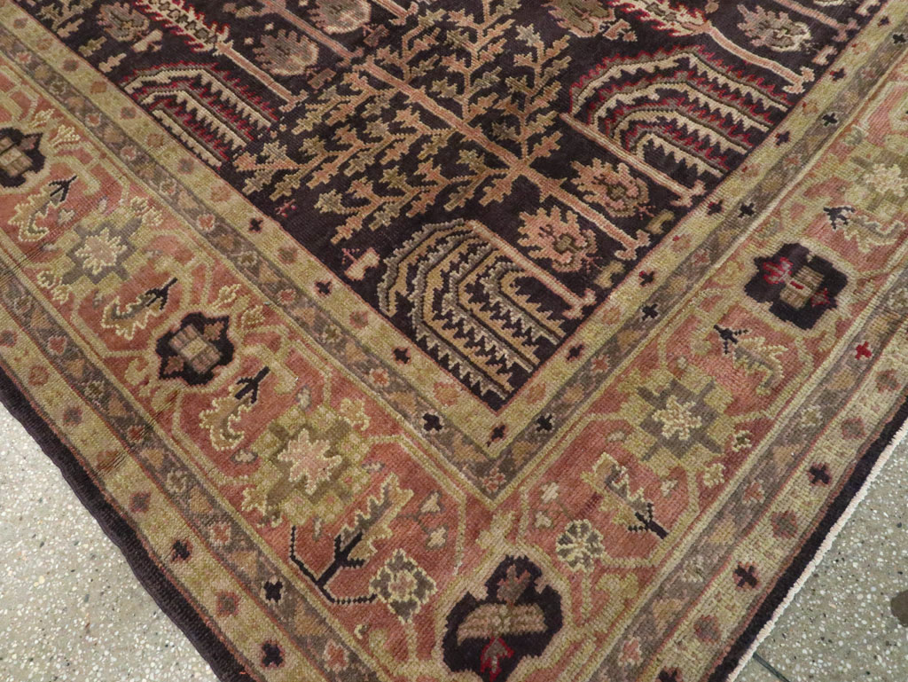 Antique Turkish Oushak Carpet, No.8507 - Gsblank