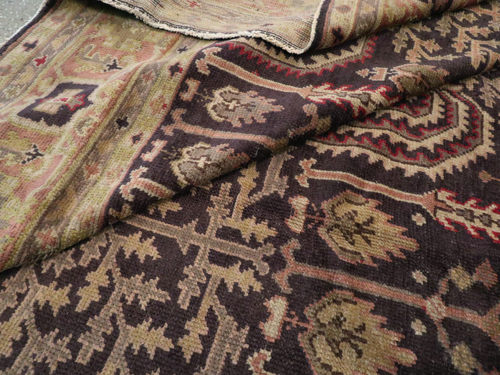 Antique Turkish Oushak Carpet, No.8507 - Gsblank