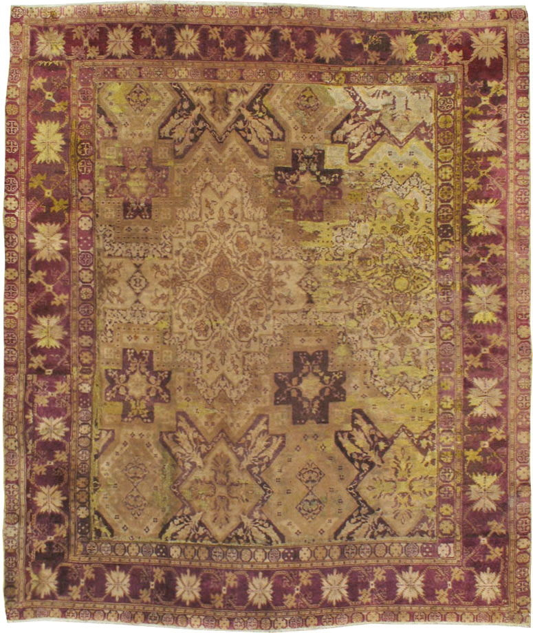 Antique Indian Agra Carpet, No.8526 - Gsblank