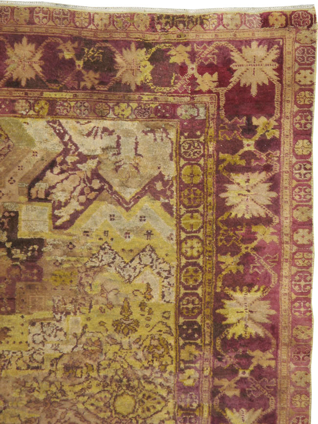 Antique Indian Agra Carpet, No.8526 - Gsblank