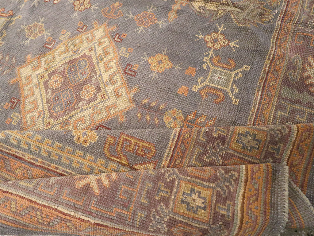 Antique Turkish Oushak Carpet, No.8527 - Gsblank