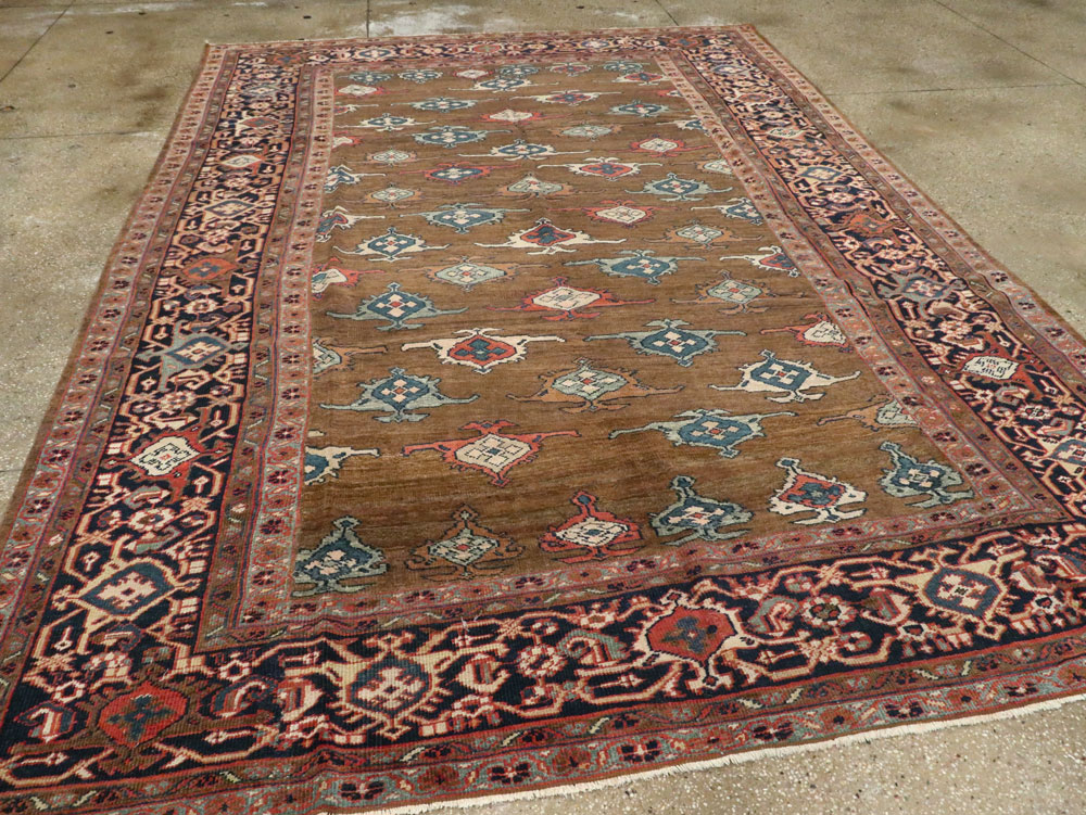 Antique Persian Mahal Carpet, No.8538 - Gsblank
