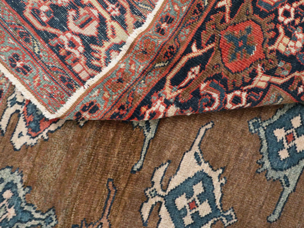 Antique Persian Mahal Carpet, No.8538 - Gsblank