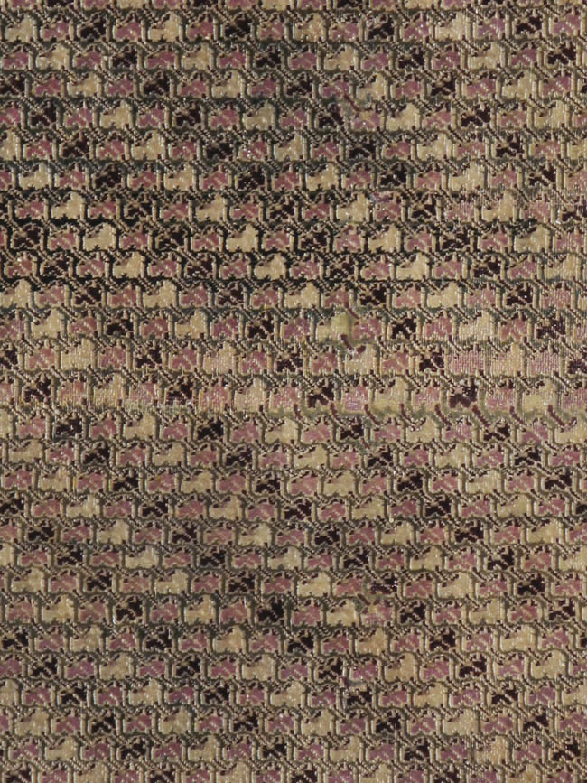 Antique Indian Agra Square Carpet, No.8541 - Gsblank