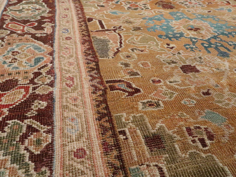 Antique Persian Mahal Carpet, No.8557 - Gsblank