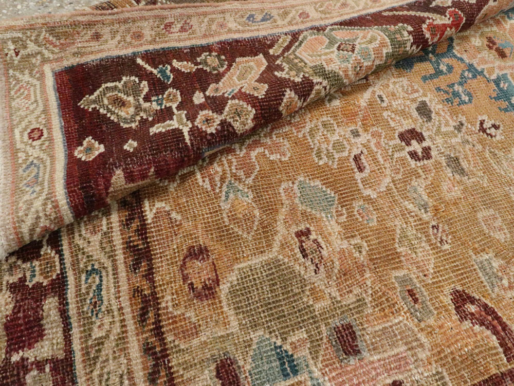 Antique Persian Mahal Carpet, No.8557 - Gsblank