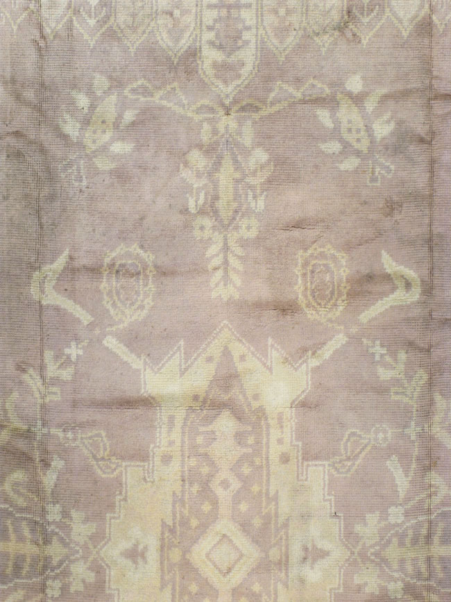 Vintage European Oushak Large Carpet, No.8600 - Gsblank