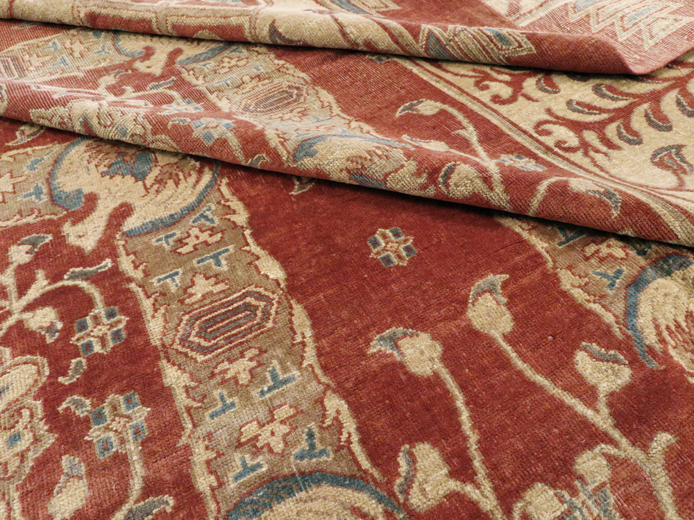 Antique Indian Lahore Carpet, No.8607 - Gsblank