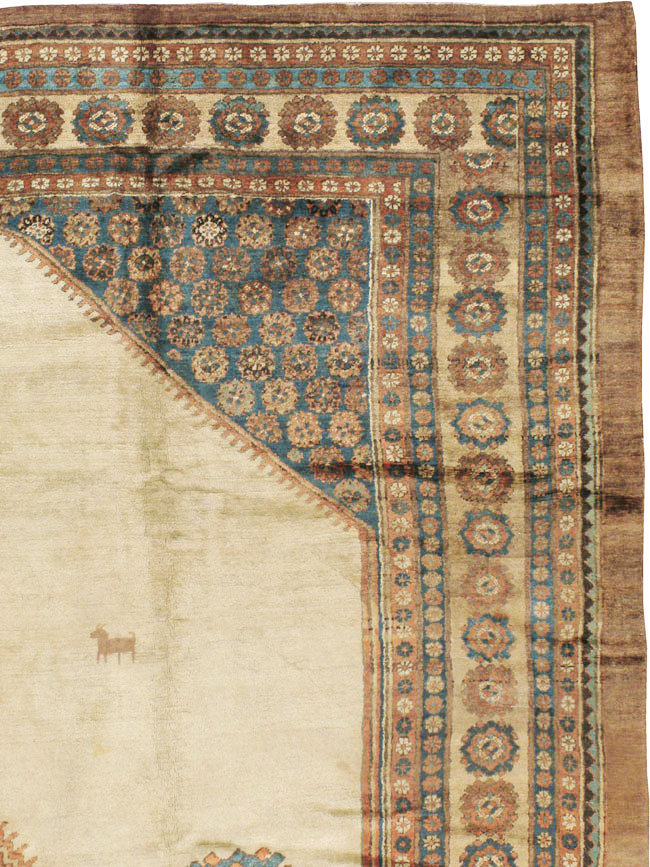 Antique Persian Bakshaish Carpet, No.8610 - Gsblank