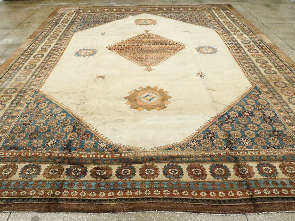Antique Persian Bakshaish Carpet, No.8610 - Gsblank