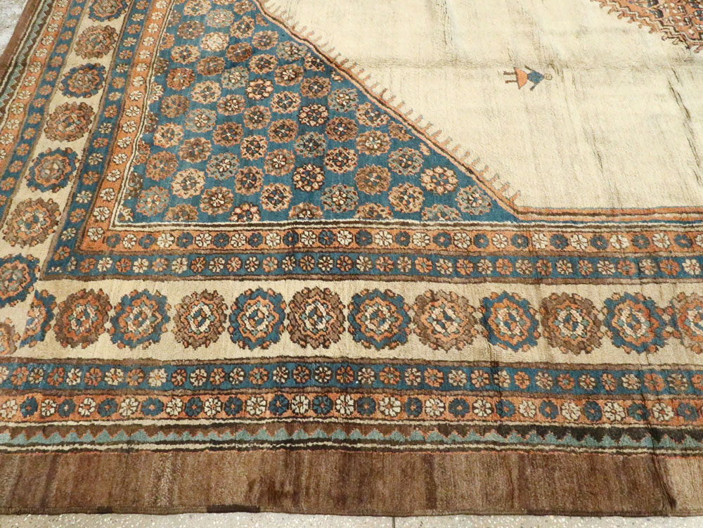 Antique Persian Bakshaish Carpet, No.8610 - Gsblank
