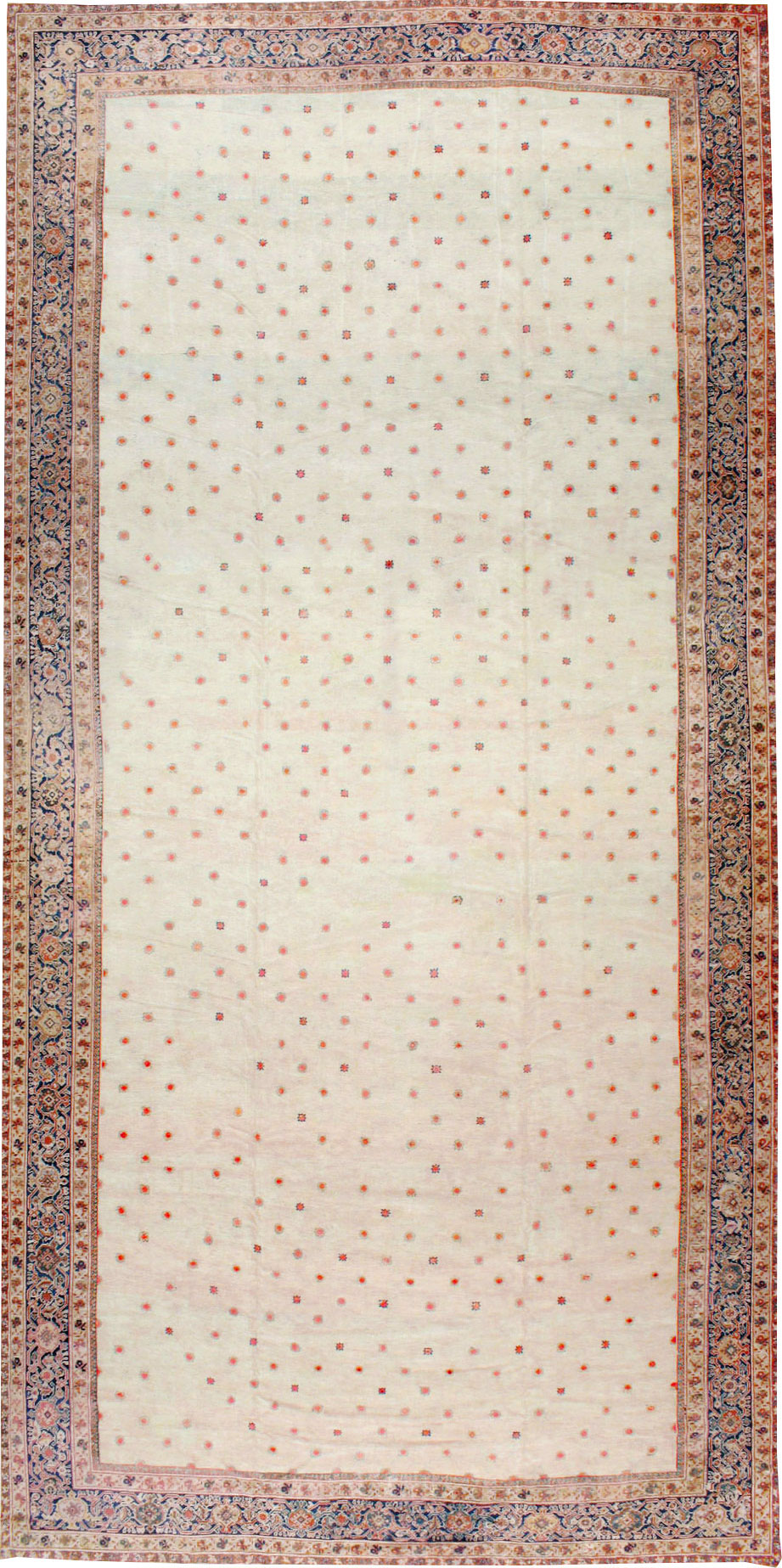 Antique Persian Mahal Carpet, No.8611 - Gsblank