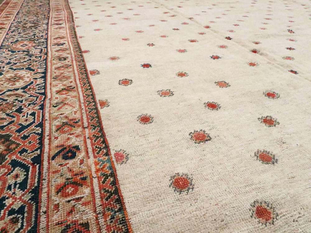 Antique Persian Mahal Carpet, No.8611 - Gsblank