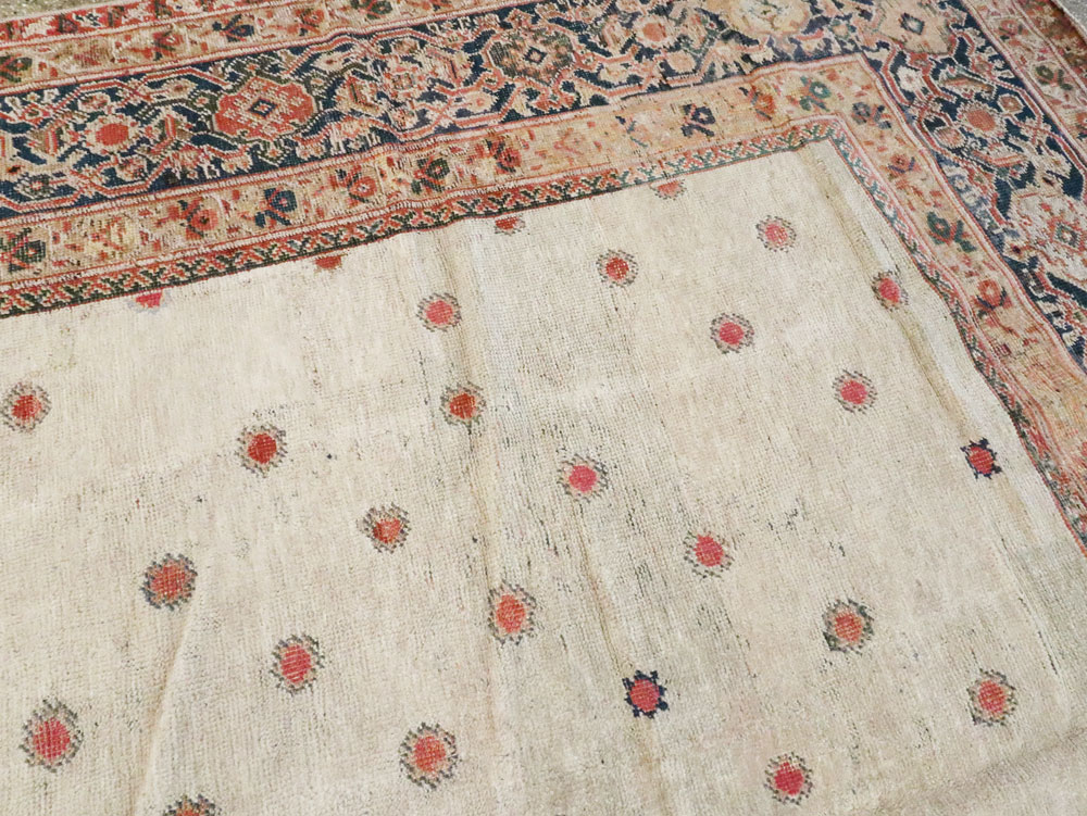 Antique Persian Mahal Carpet, No.8611 - Gsblank