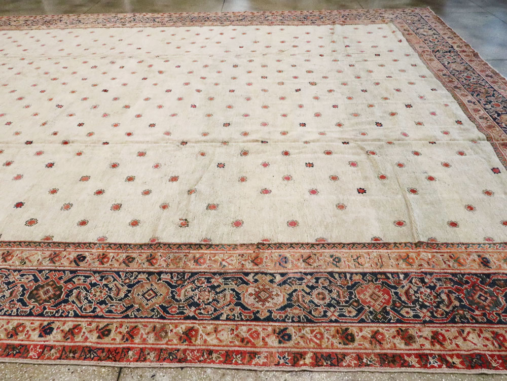 Antique Persian Mahal Carpet, No.8611 - Gsblank