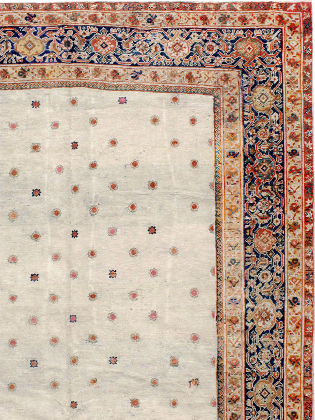 Antique Persian Mahal Carpet, No.8611 - Gsblank