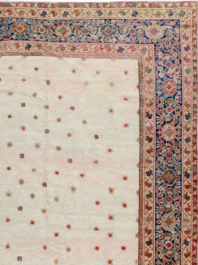 Antique Persian Mahal Carpet, No.8611 - Gsblank