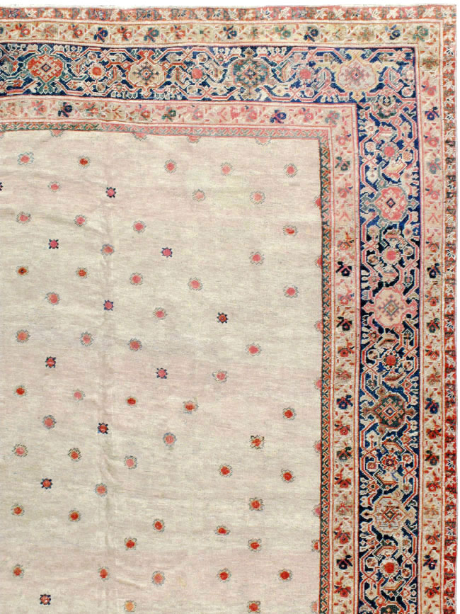 Antique Persian Mahal Carpet, No.8611 - Gsblank