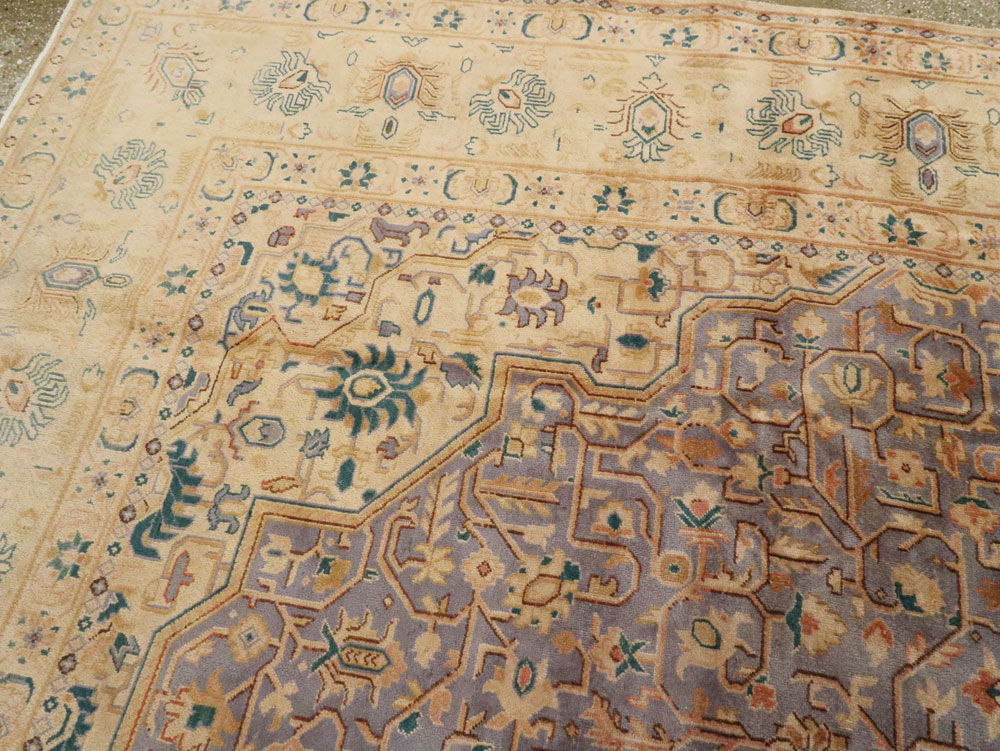 Vintage Persian Kashan Carpet, No.8651 - Gsblank