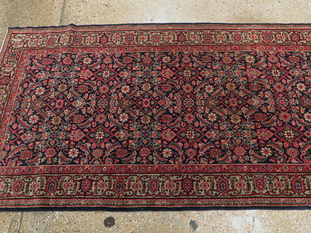 Antique Persian Fereghan Long Runner, No.8652 - Gsblank