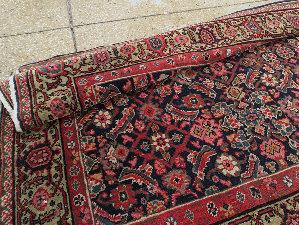 Antique Persian Fereghan Long Runner, No.8652 - Gsblank