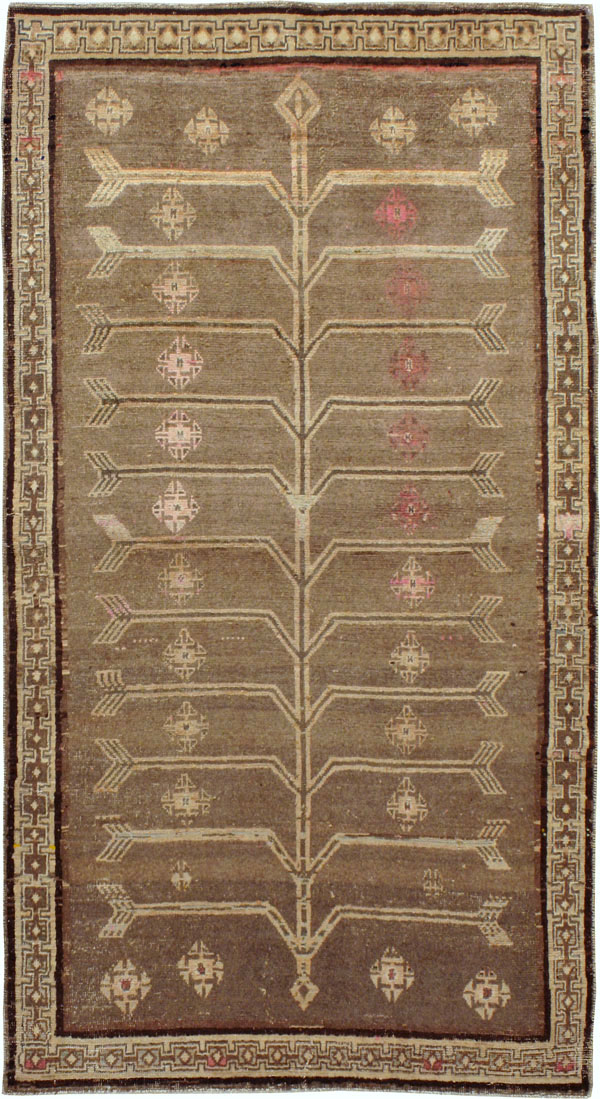 Antique Persian Hamadan Rug, No.8698 - Gsblank