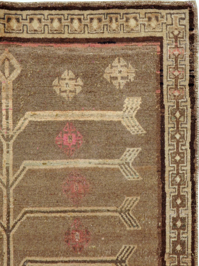 Antique Persian Hamadan Rug, No.8698 - Gsblank
